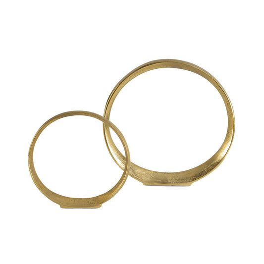 Golden Rings, Set of 2