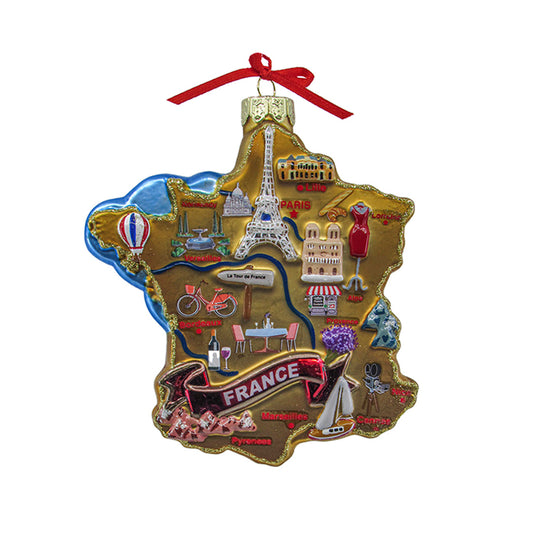 Country of France Ornament