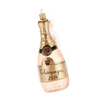 Pink Champagne Ornament