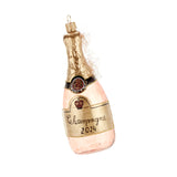 Pink Champagne Ornament