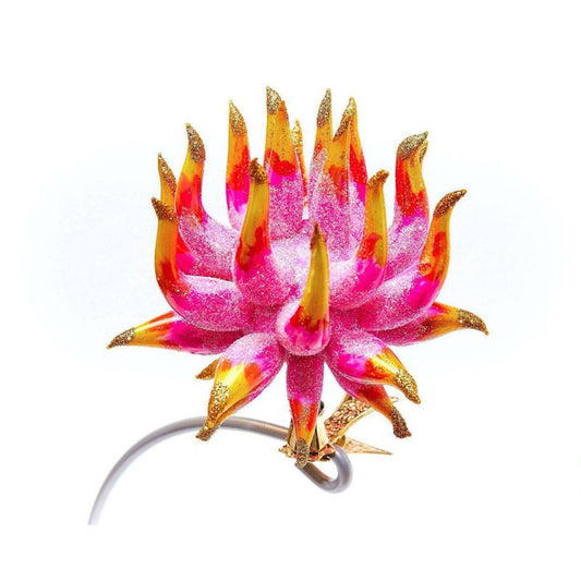 Pink Lotus Blossom Clip-On Ornament