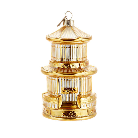 Eric Cortina Golden Birdcage Ornament