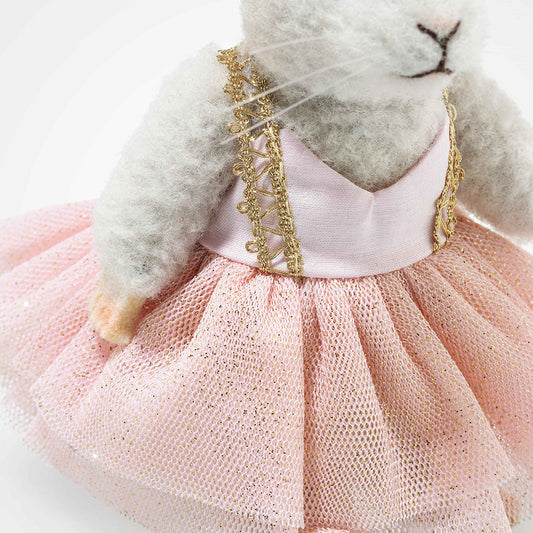 Ballerina Mouse Ornament