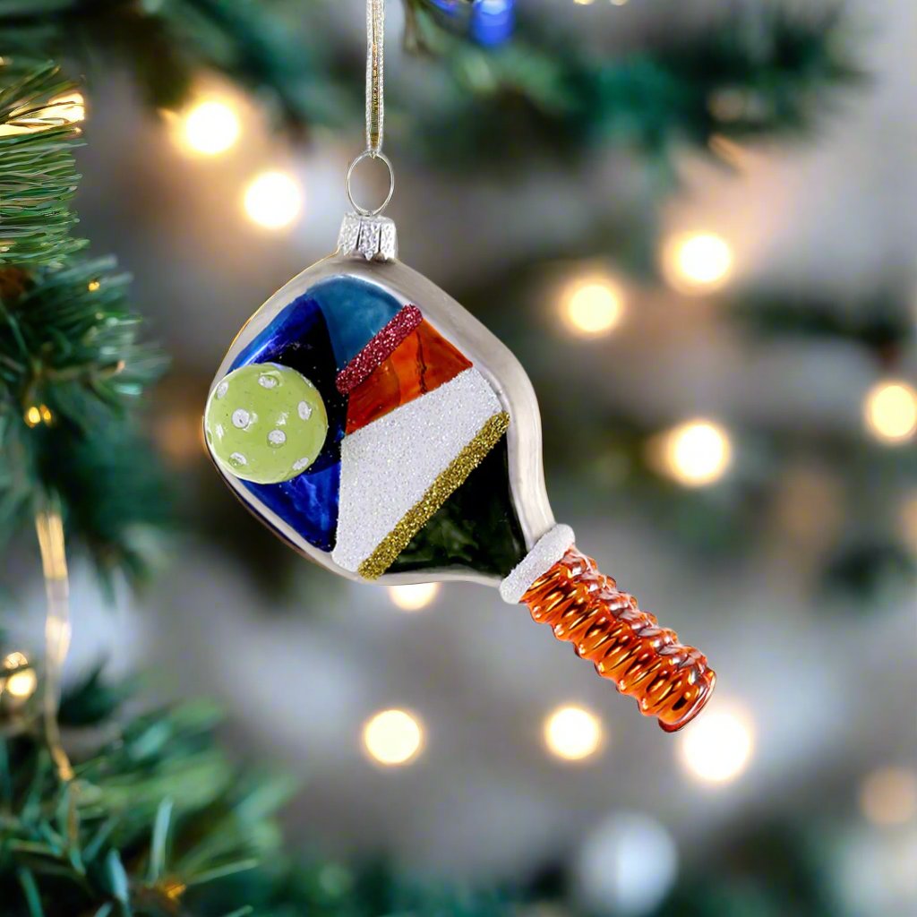 Pickleball & Paddle Ornament