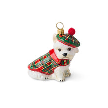 Westie in Tartan Tam-o'-Shanter Ornament