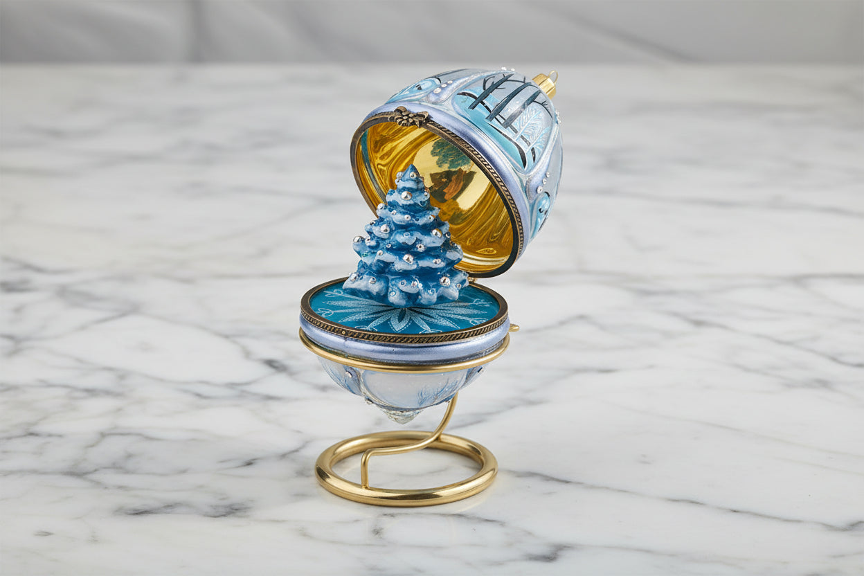 Winter's Day Musical Egg