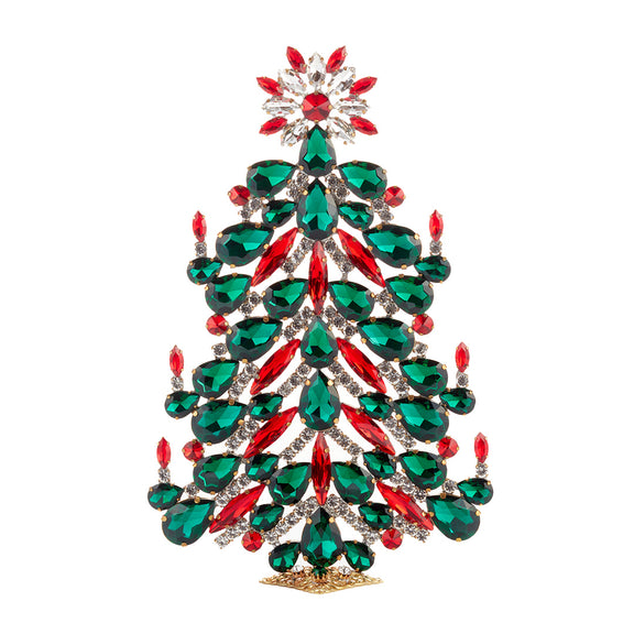 Festive Crystal Tree