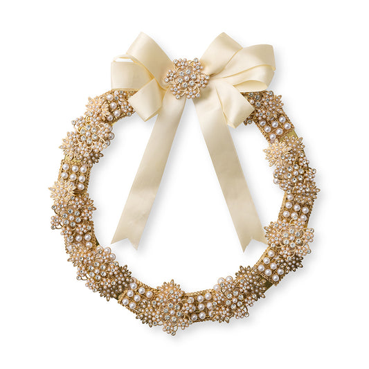 Vintage Brooch Wreath