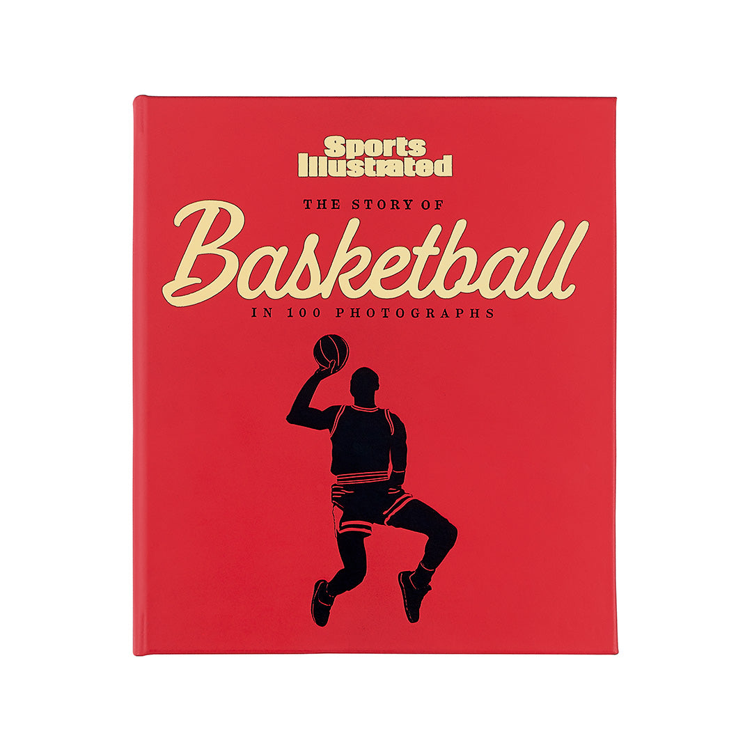 The Story of Basketball in 100 Photographs, Leather Bound