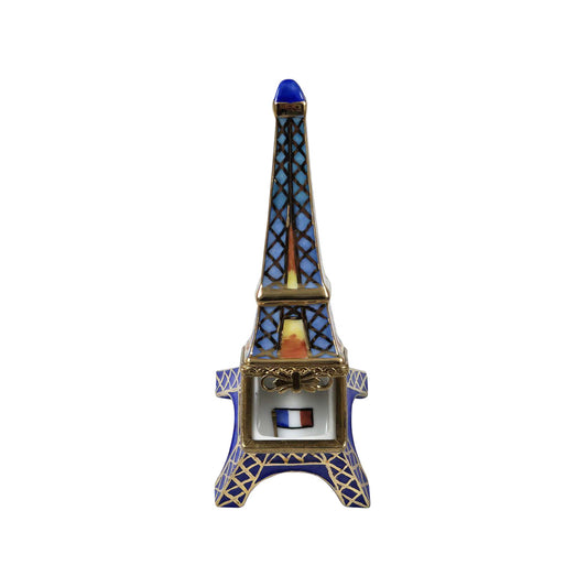 Blue Eiffel Tower Limoges