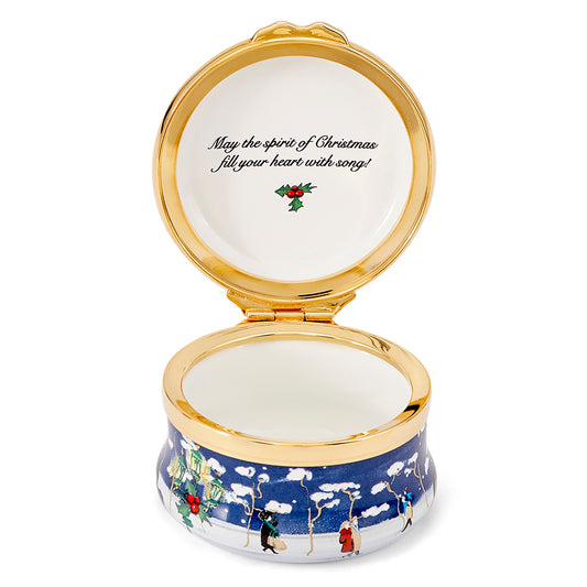 2024 Annual Christmas Carolers Enamel Box