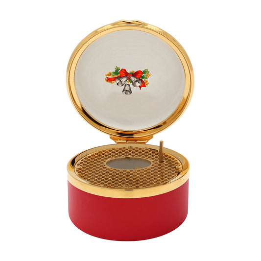 Twelve Days of Christmas Musical Enamel Box