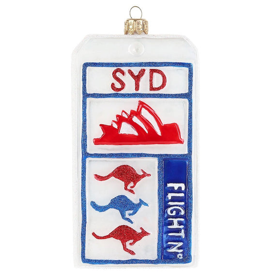 Sydney, Australia Luggage Tag Ornament