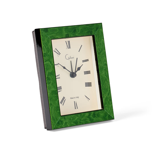 Green Burlwood Alarm Clock