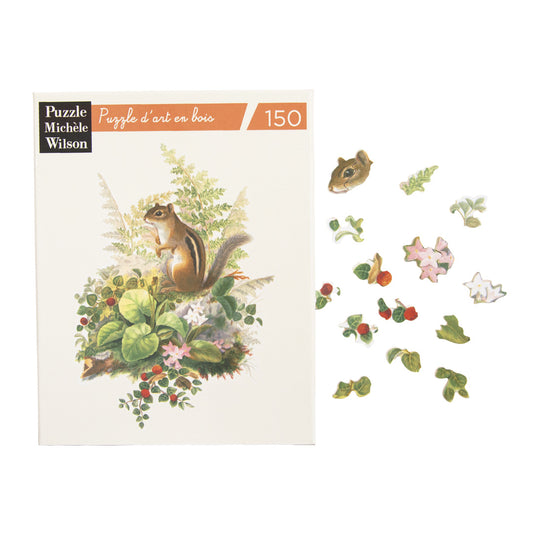 Chipmunk & Flora Jigsaw Puzzle