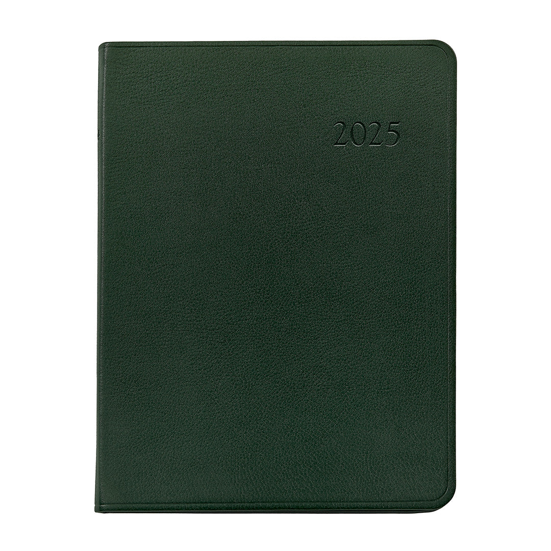 2025 Desk Diary, Hunter Green