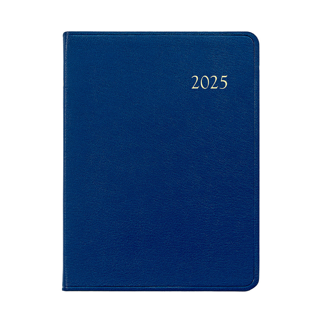 2025 Desk Diary, Royal Blue