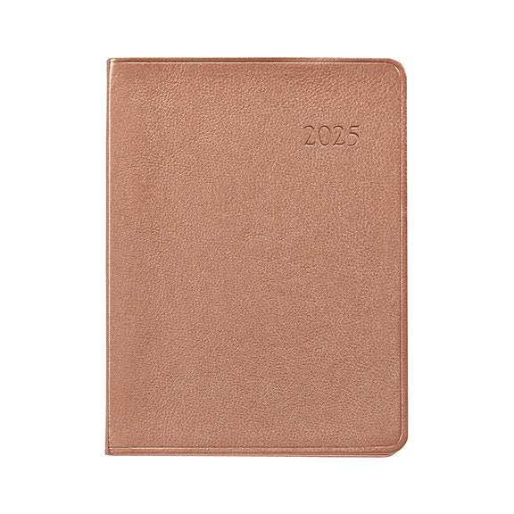 2025 Desk Diary, Rose Gold