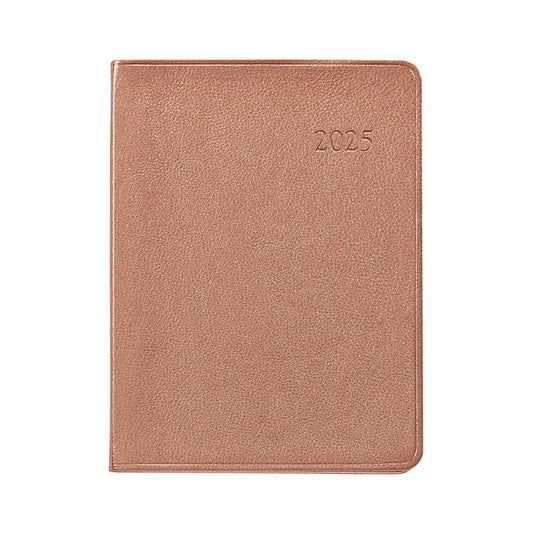 2025 Desk Diary, Rose Gold