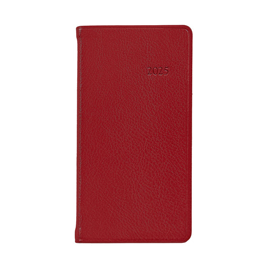 2025 Pocket Diary, Red