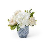 Sabrina White Florals