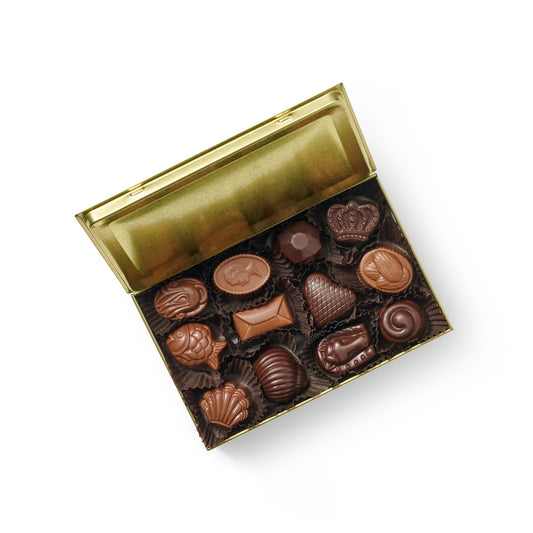 12-Piece Assorted Truffles, Cubist