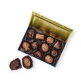 12-Piece Assorted Truffles, Dark Blue