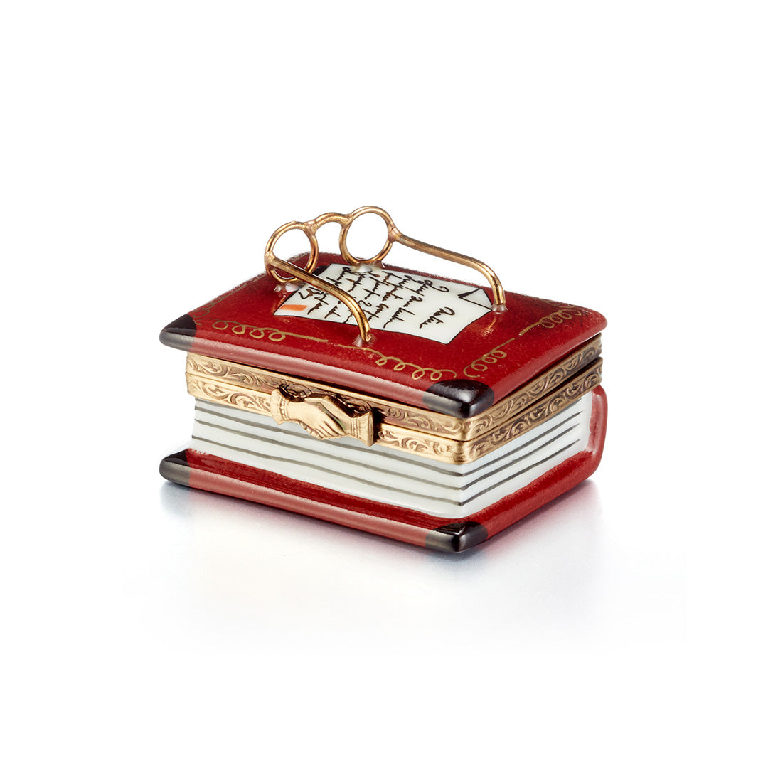 Book with Glasses Limoges