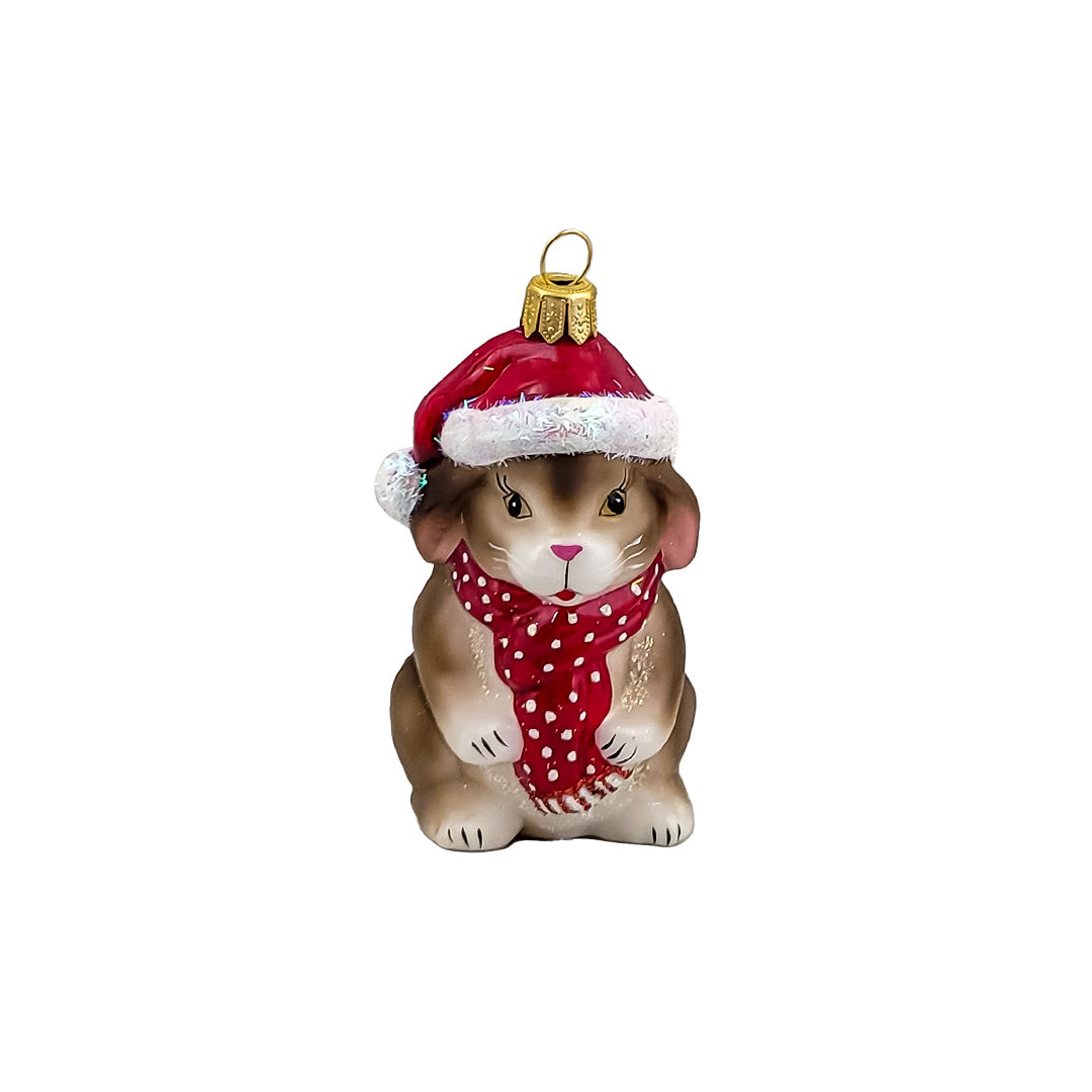 Festive Rabbit Ornament