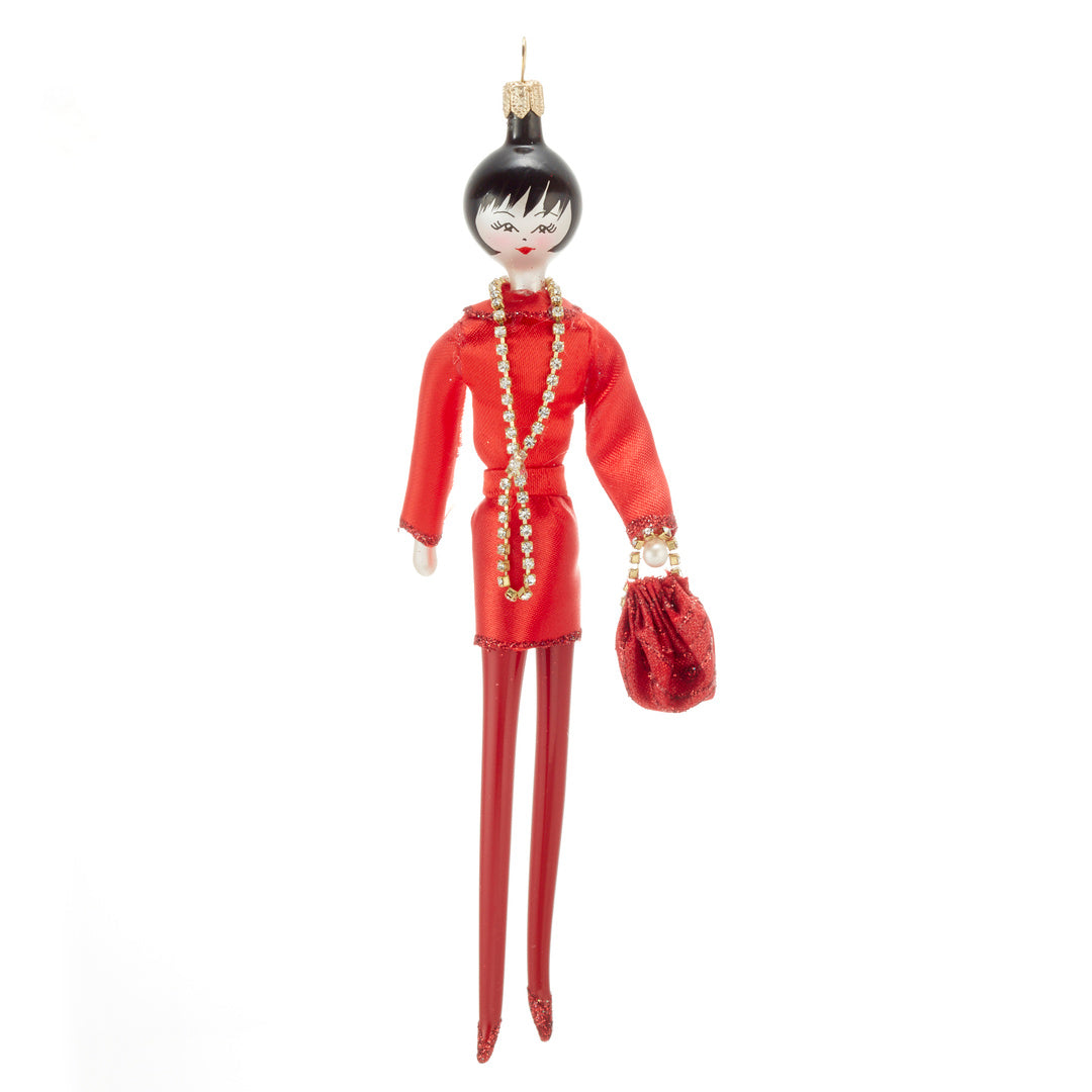 Soffieria De Carlini Mademoiselle Rouge Ornament