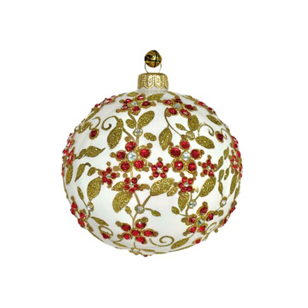 Jinglenog Olivia Ball Ornament