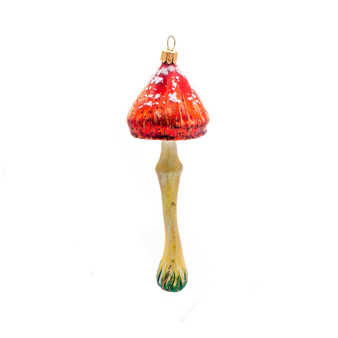 Copper Cap Mushroom Ornament