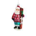 Après-Ski Santa Ornament