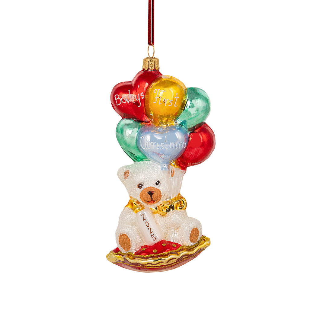 2025 Teddy Bear First Xmas Ornament