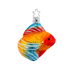 Orange & Blue Fish Ornament