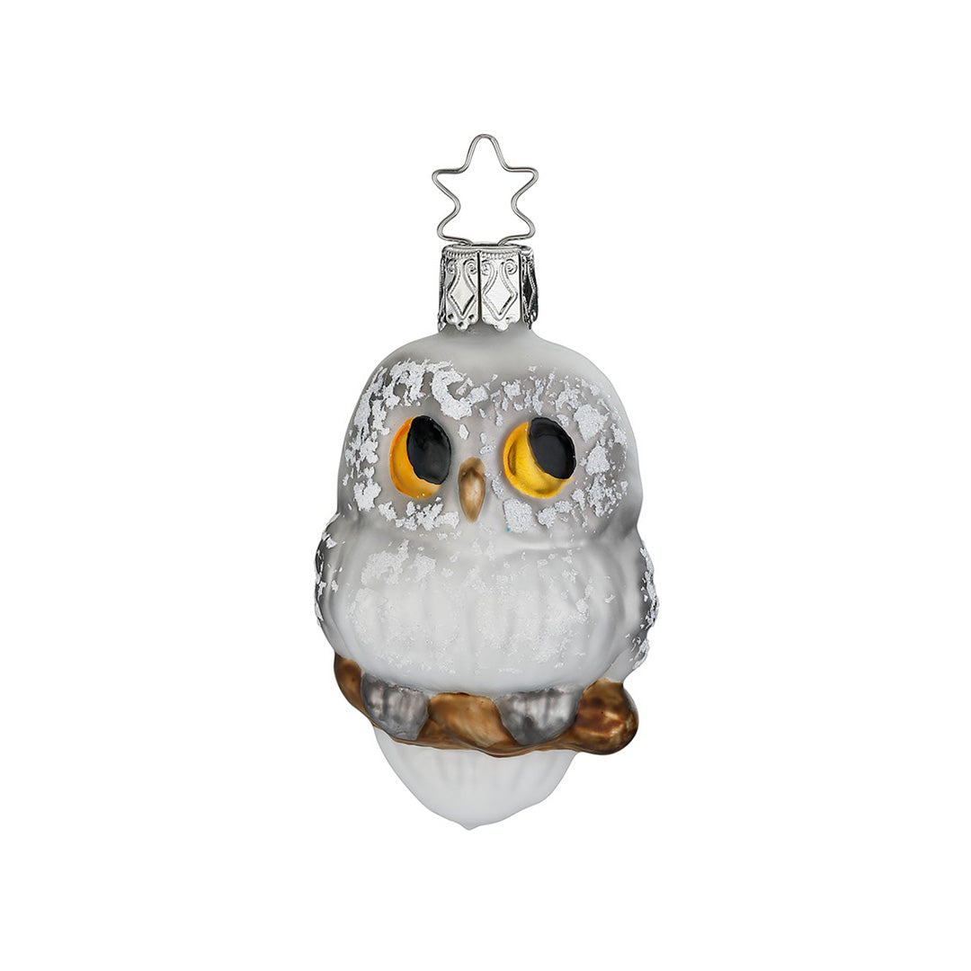 Little White Owl Ornament