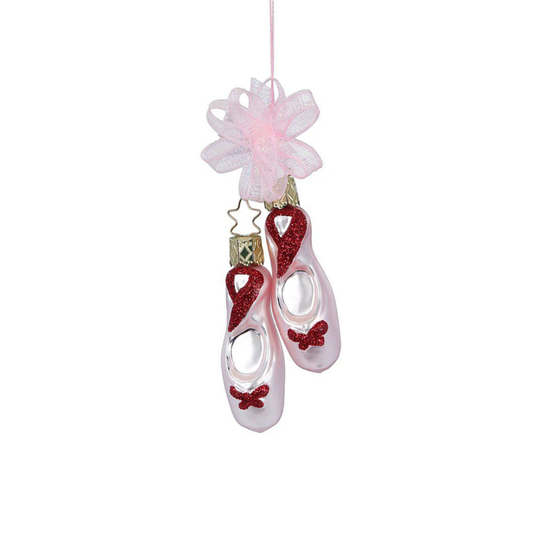 Pink Ballet Slippers Ornament
