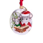 Vaillancourt Christmas Story Time Mice Ornament