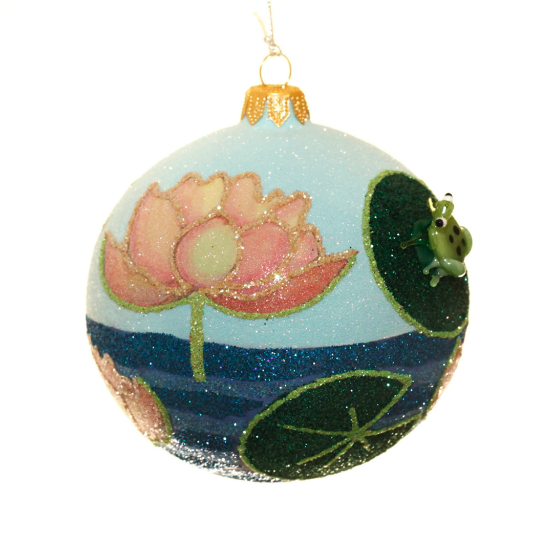 Thomas Glenn Not Easy Being Green Ball Ornament