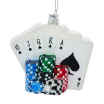 Poker Cards & Chips Ornament