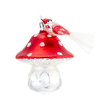 Bird on Mushroom Ornament