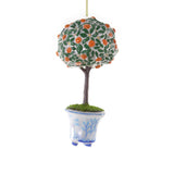 Cody Foster Orange Tree Topiary Ornament