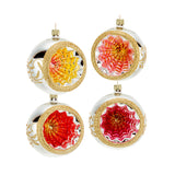 Sunset Reflector Ornaments, Set of 4