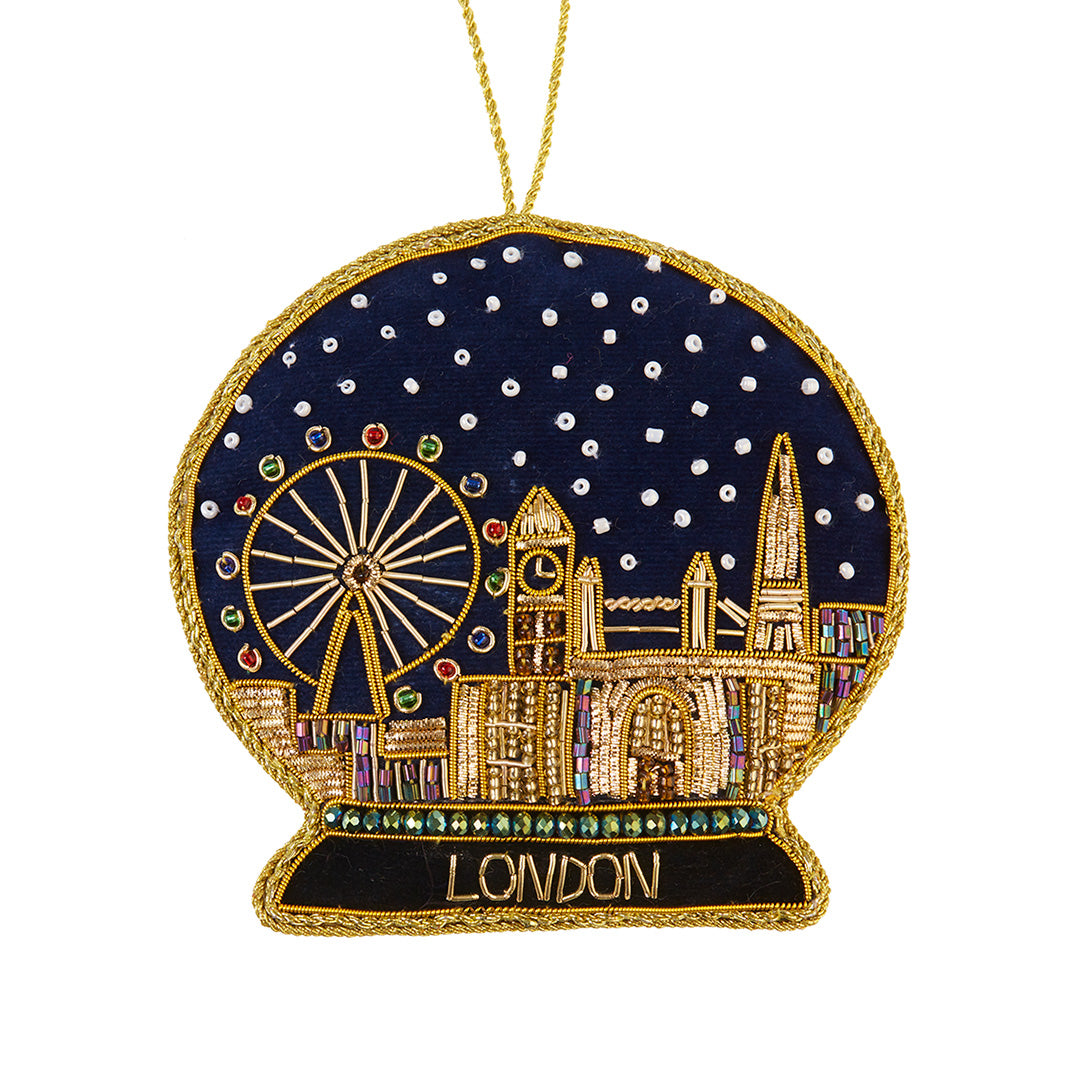 London Snowglobe Ornament