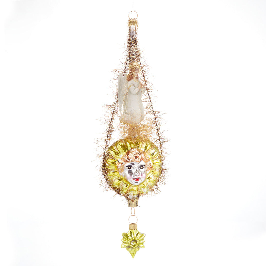 Victorian Angel with Star Ornament