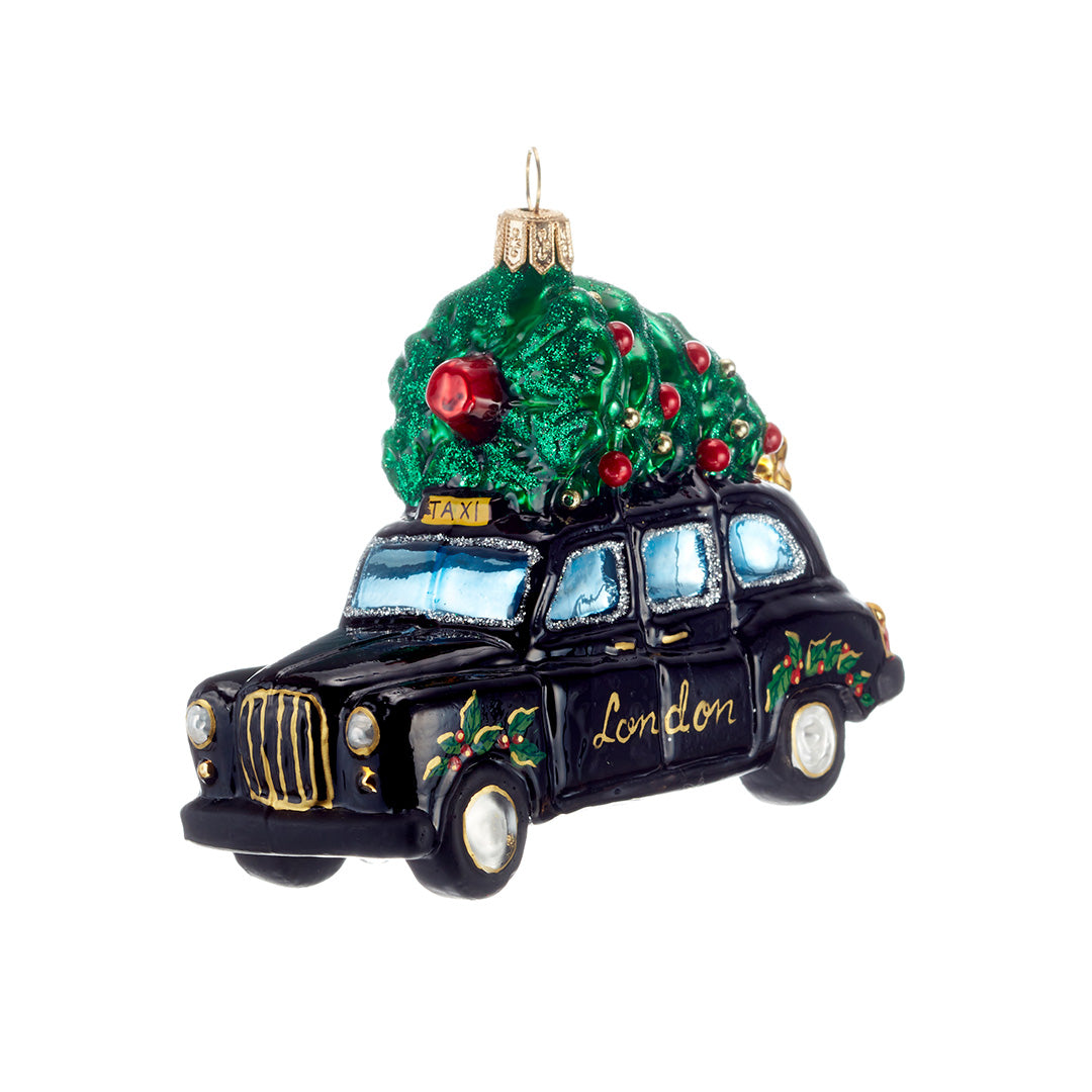 Holiday London Cab Ornament