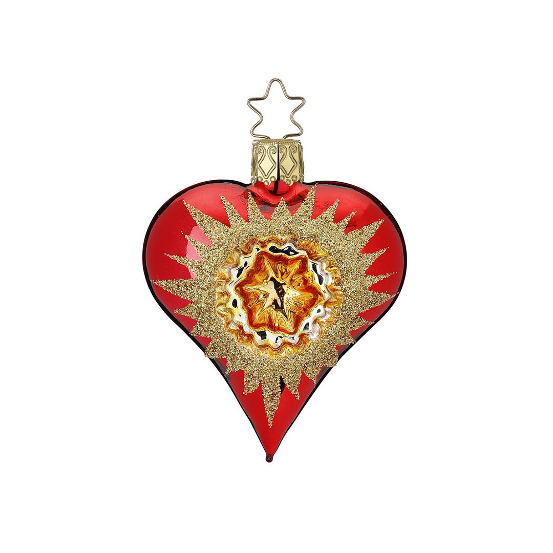 Heart Reflector Ornament