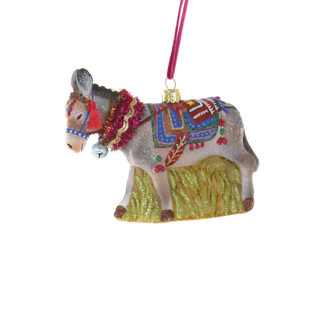 Cody Foster Festive Donkey Ornament