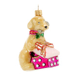 Present for Puppy Ornament