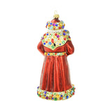 Bejeweled Santa Ornament